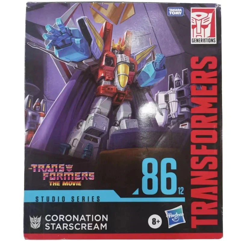 In voorraad Transformers SS-8612L-niveau Coronation Starscream Anime Karakter Action Figure Model Speelgoed Gift Collection anime figuur