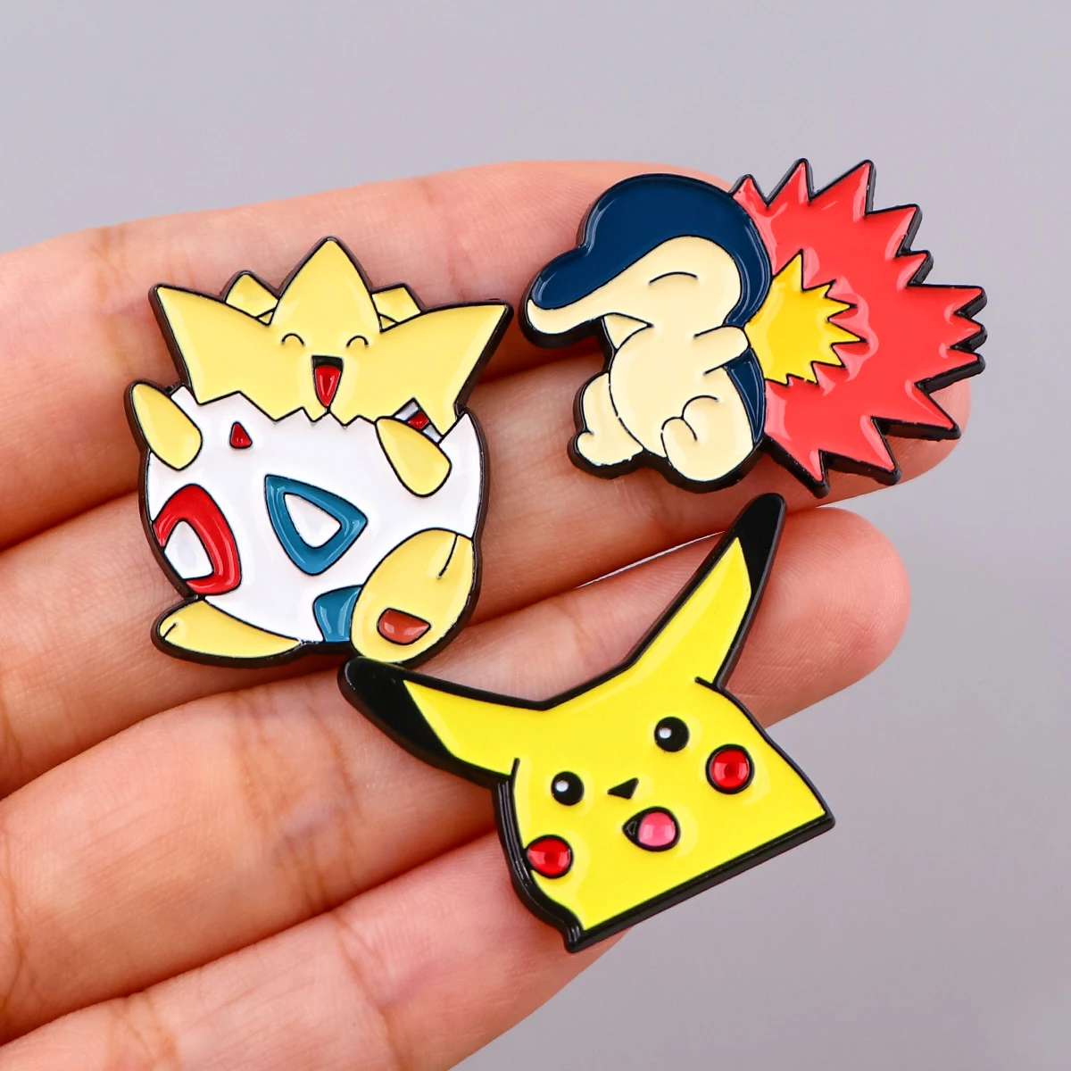 Anime Animal Pin Cute Monsters Enamel Pin Women's Brooch Jeans Badges Brooches for Clothing Badge Jewelry Accessories Fans Gifts