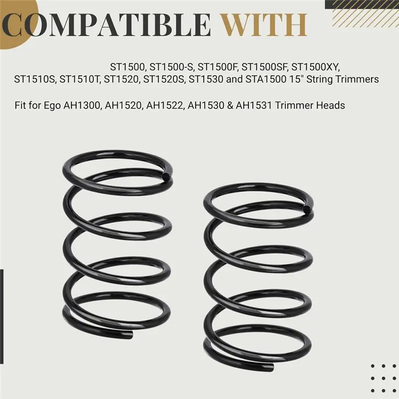 New 3660582001 Trimmer Heads Compression Spring for Ego ST1500,ST1500-S,ST1500F,ST1520,ST1530,STA1500 15inch String Trimmers