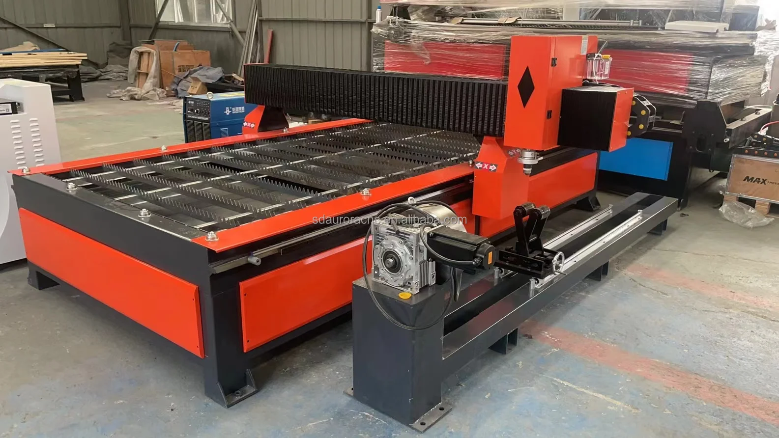1500*3000 2000*4000mm China Metal Cutting / Cnc Plasma Table / Plasma Cutter Machine With Rotary