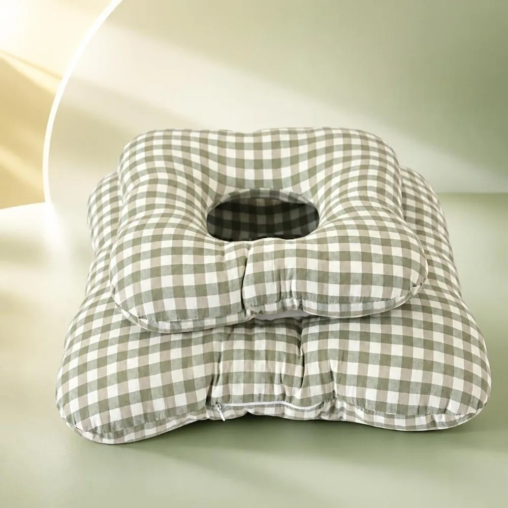 Comfortable Soft Pressure Relief Cushion Portable Reusable Bed Sore Cushion Washable Cotton Anti-Decubitus Pad Multipurpose