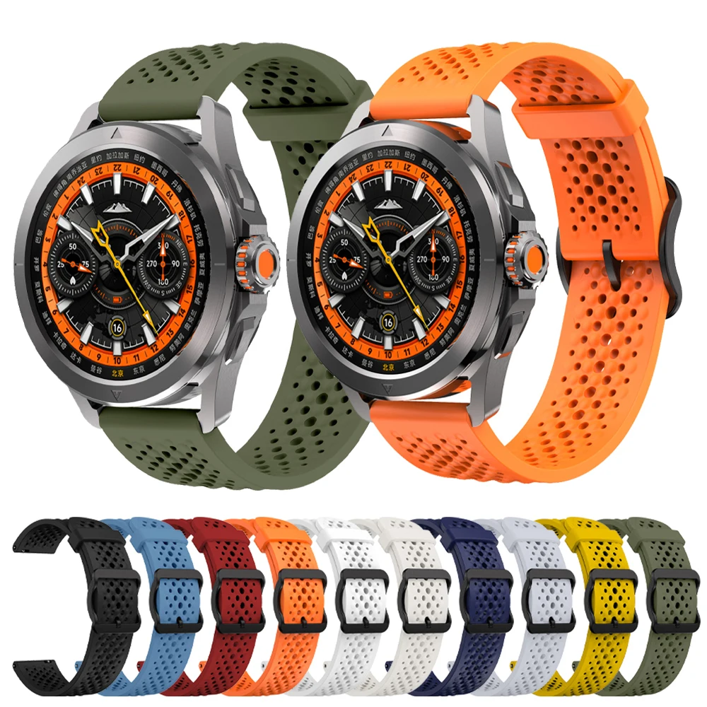 Silicone Watch Band For Xiaomi Watch 2 Pro/S4 Sport/S3/S2 46/S1 Active/Color 2 Strap 22mm For Redmi Watch 5 Lite/Active Bracelet