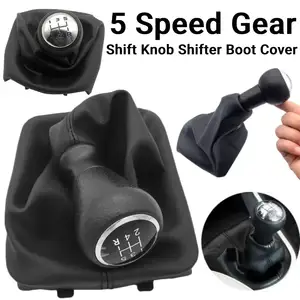 SHIFT Speed Speed Shifter button, Stick Lever, Polain Bota Cap, PU, car accessories, Peugeot 206, 207, 307, Citroen C3, C4, C5, 5 6 Main Sales Pieces Peugeot Argentina - №3