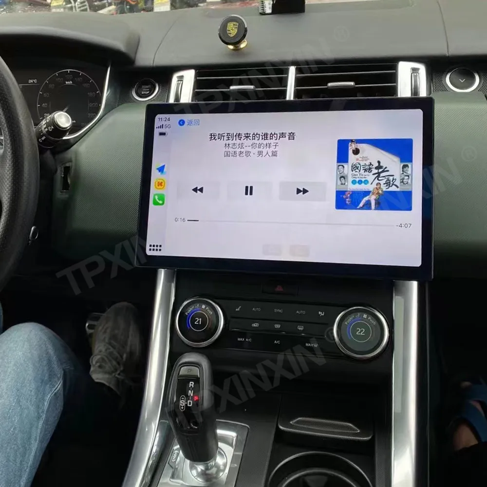 Автомобильный мультимедийный плеер TPXINXIN, беспроводной CarPlay Android11 для RANGE ROVER 2014-2022, сенсорный экран, задняя камера