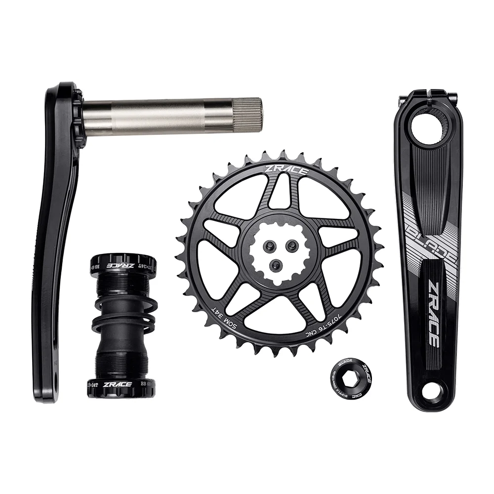 ZRACE BLADE 1 x 10 11 12 Speed Crankset Eagle Tooth do MTB XC / TR / AM 170 / 175mm, 32T/34T/36T, BB68/73 Zestaw korbowy — zdjęcie 5