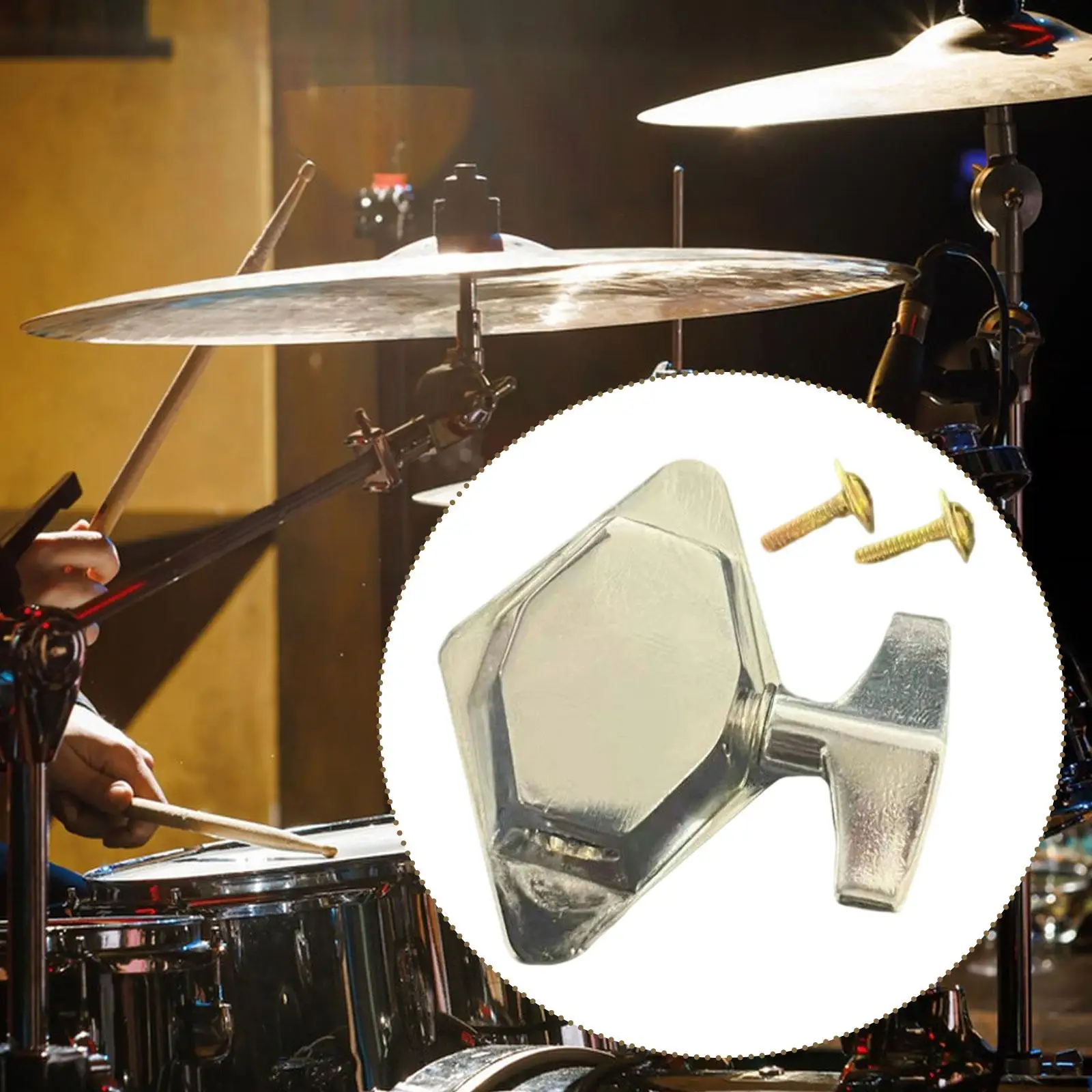 

Floor Tom Leg Mount Bracket Metal Easy to Use Percussion for Professionals