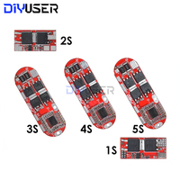 BMS 1S 2S 10A 3S 4S 5S 25A Bms 18650 Li-ion Lipo Lithium Battery Protection Circuit Board Module Pcb Pcm 18650 Lipo Bms Charge