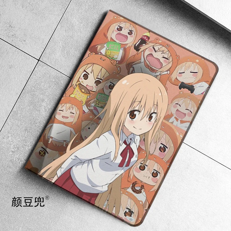 Himouto! Umaru-chan Anime Cute Doma Umaru For Samsung Galaxy Tab A7 Lite Case S9 FE Plus Tri-fold stand Cover Galaxy Tab S6 Lite