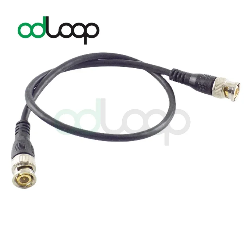 1M/2M BNC Male To Male Adapter connector Cable Pigtail wire For CCTV Camera BNC Connection Cable Accessories