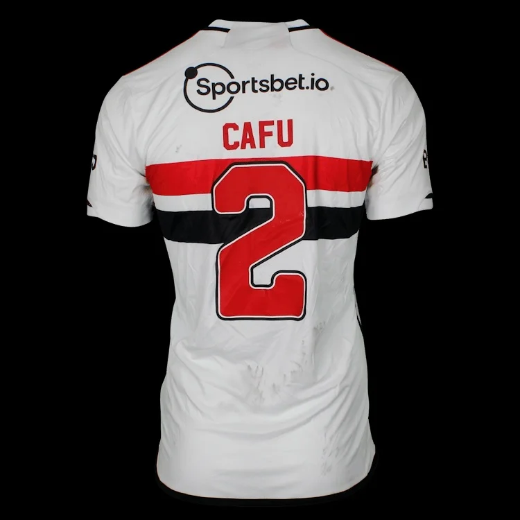 Neues São Paulo 3D-Druck-Nummern-Fußballtrikot für Herren, atmungsaktives, schnelltrocknendes Kurzarm-T-Shirt, passende Familienkleidung – Detail 5