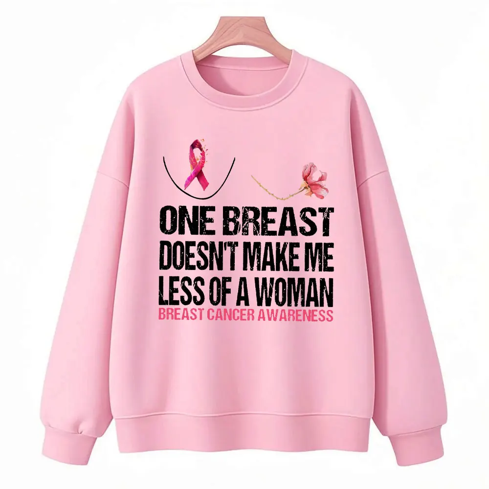 أكتوبر سترة التوعية بسرطان الثدي الوعي بسرطان الثدي صدر واحد لا يجعلني أقل من امرأة استئصال الثدي هوديس