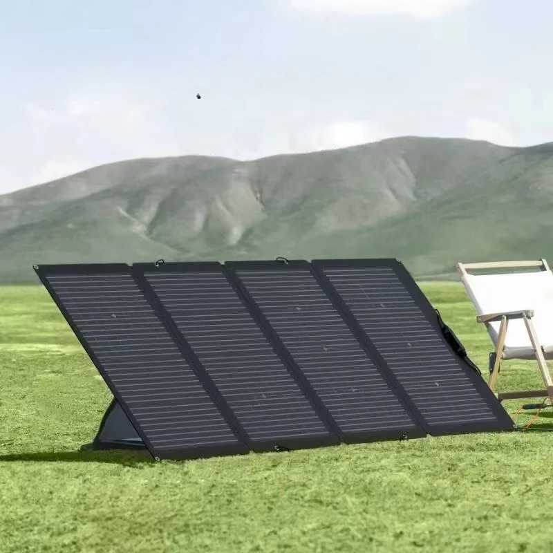 160W Solar Panel for Ecoflow Battery Portable Foldable Power Generation Board Home Outdoor Camping Waterproof Charging