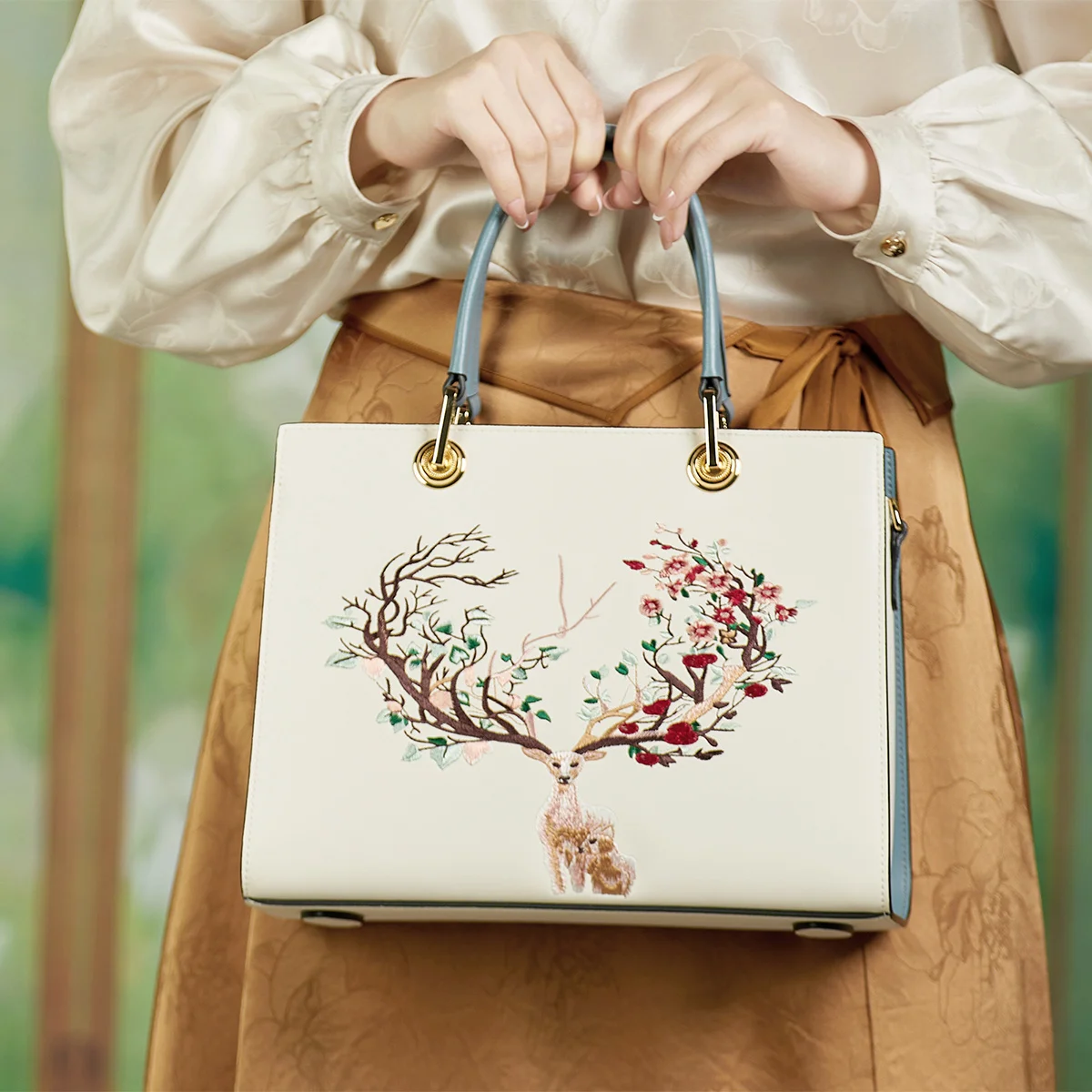 Limited Chinese Style Women Cow Leather Handbag Original  Single Shoulder Bag Top Handle Hot Women Leather Purses #sc1608