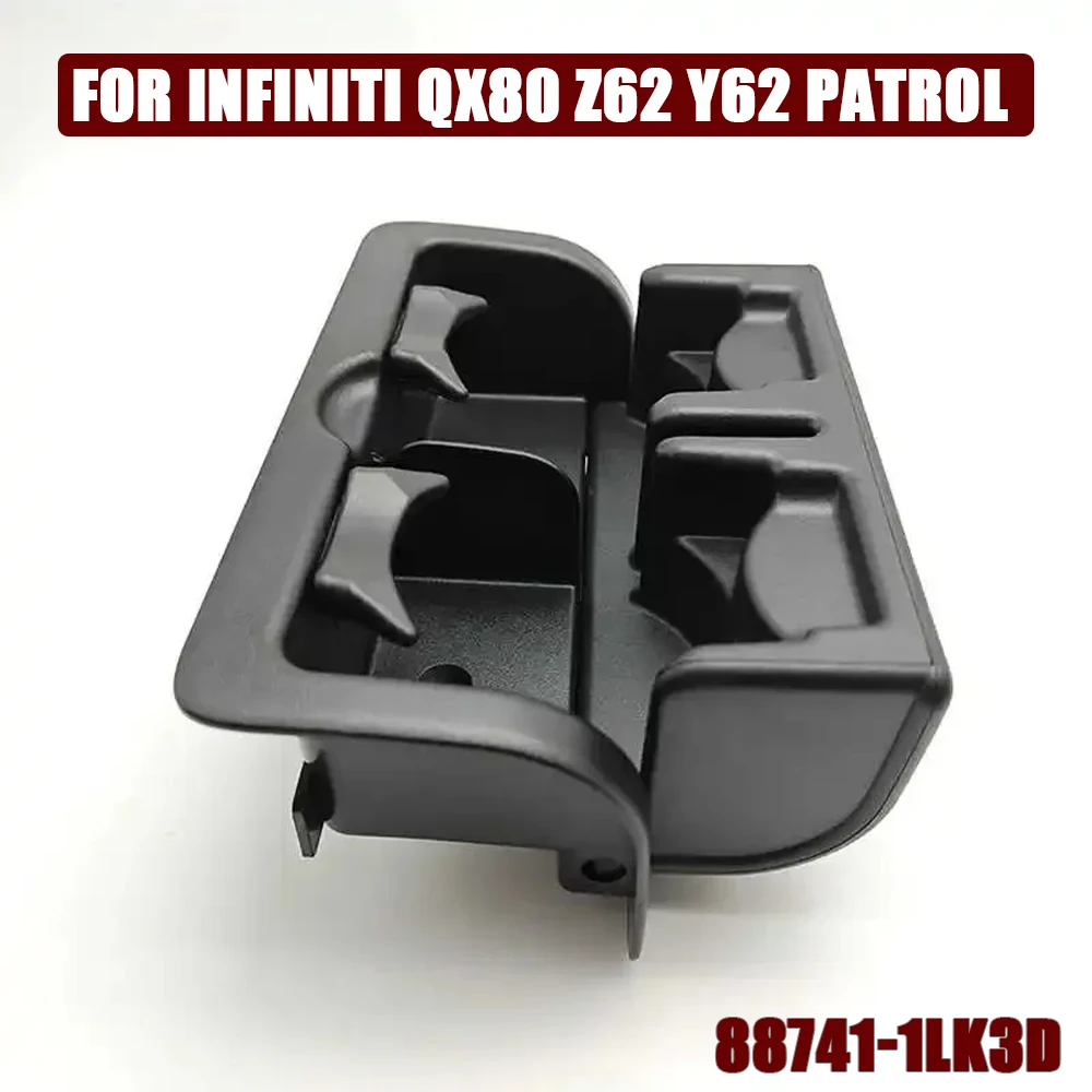 

1pc Cup Holder Middle Row Seat Cup Holder Center Armrest Tea Cup Holder for INFINITI QX80 Z62 Y62 PATROL Interior Accessories