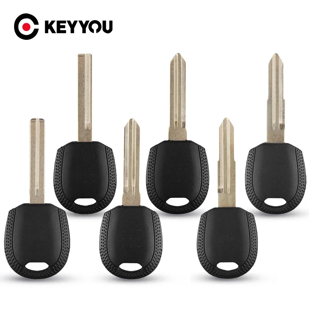 KEYYOU For For Kia Rio Cerato Picanto Spectra Sportage Sorento For Hyundai I30 IX35 Car Transponder Key Blank Shell No Chip