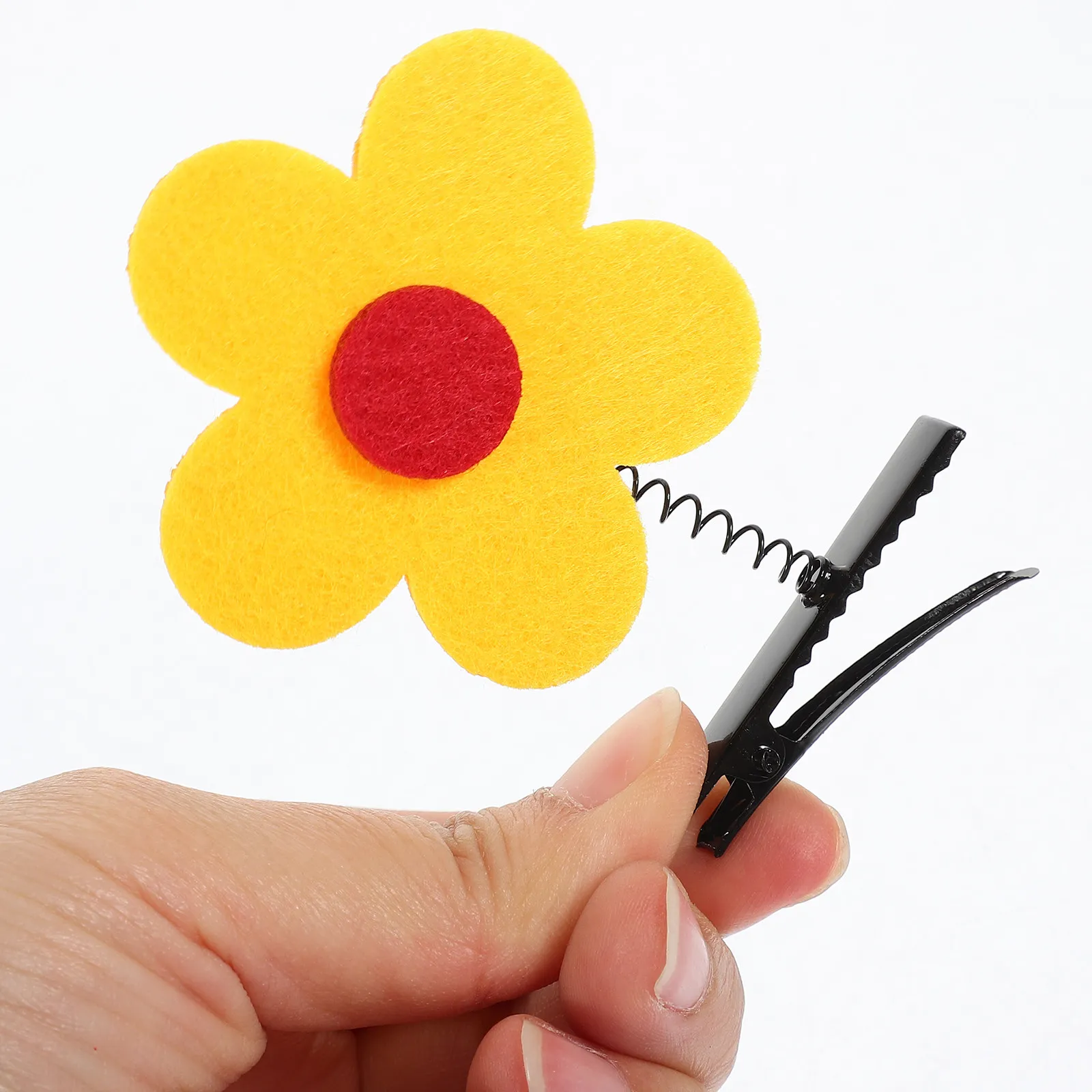 

10Pcs Flower Hair Clips for Girls Cute Cartoon Flower Hairpins Barrettes Party Performance Daily Use Hair Accessories