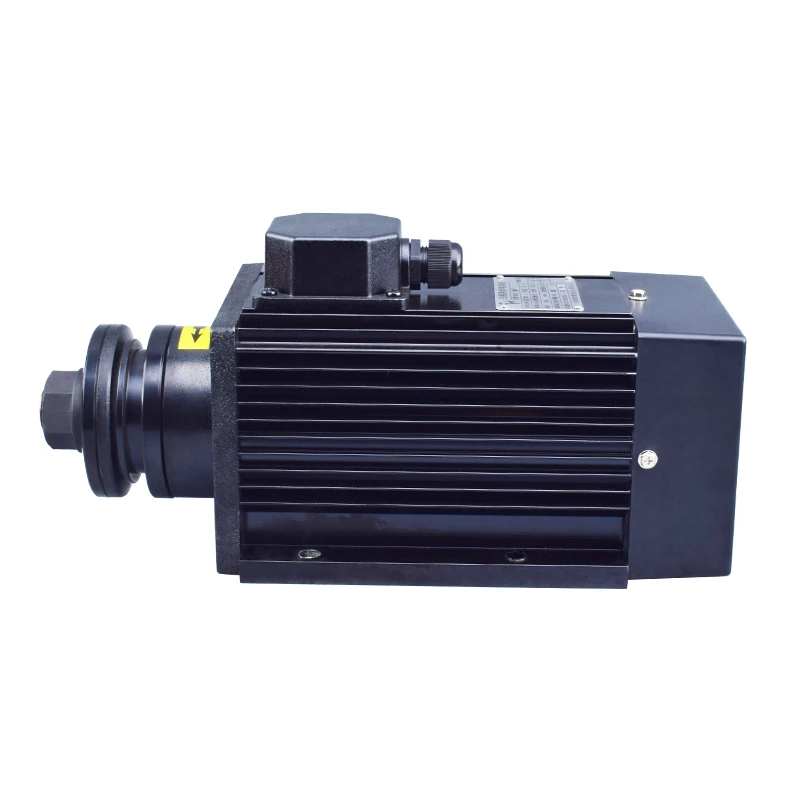 

Low Speed 1.1kw 1.5kw 2.2kw 3kw 2800rpm Air Cooling High Torque Use Milling Spindle Motor for CNC