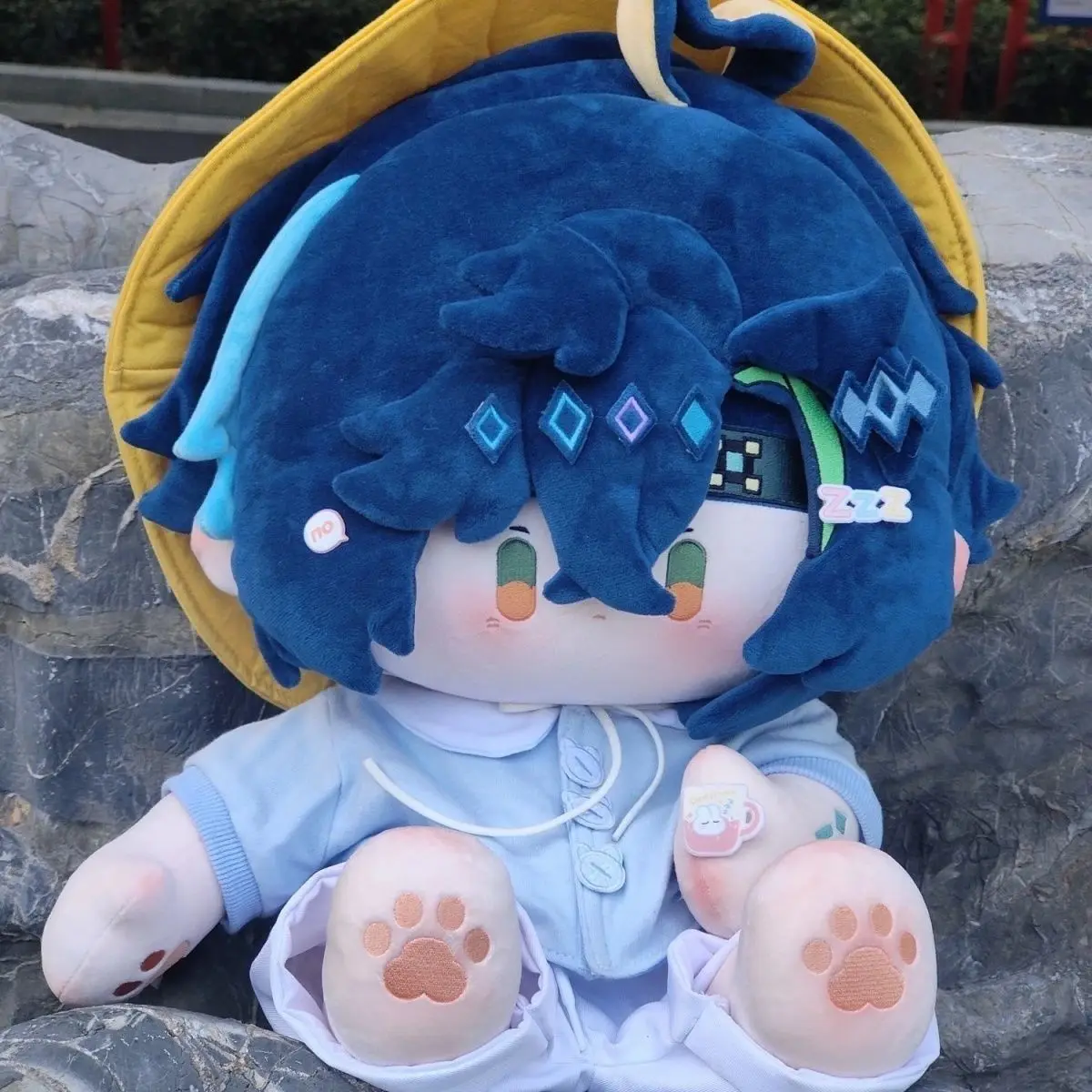 

Genshin Impact Kinich Attribute Cosplay Cartoon Cotton Doll Plush Toys Sofa Bedroom Body Pillow Dress Up Birthday Gift 40cm