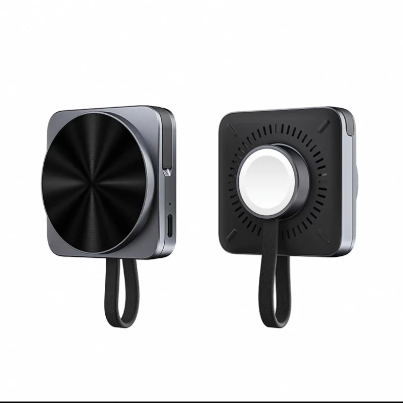 Desktop 3-in-1 wireless charger Magnetic attraction is suitable for mobile phones, watches, earphones, portable wireless chargin
