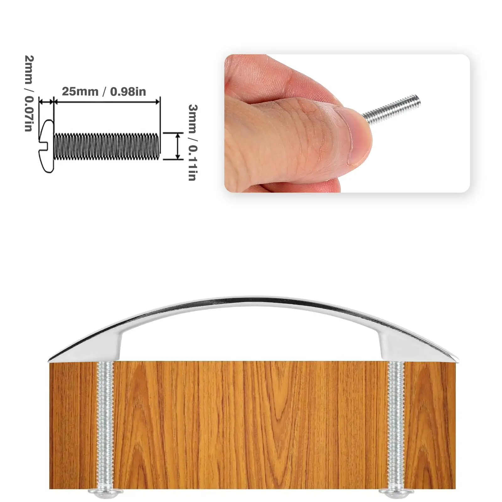 2Pcs Handles Kitchen Cabinet Solid Drawer Knobs Office Cupboard Door Wardrobe Pulls Furniture Curved Handle 96/128/160mm
