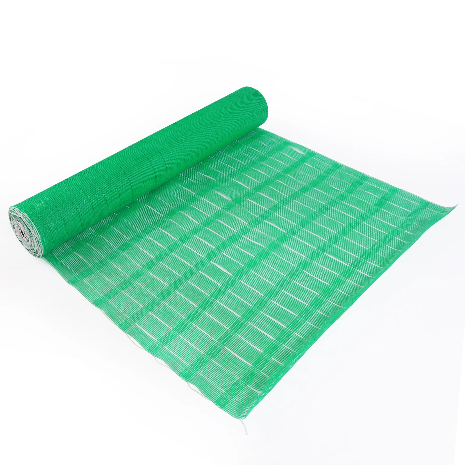 3.3 in. x 114.8 ft. Green Construction Snow/Safety/Animal Barrier Fence Heavy-Duty Diamond Grid Warning Barrier Fence