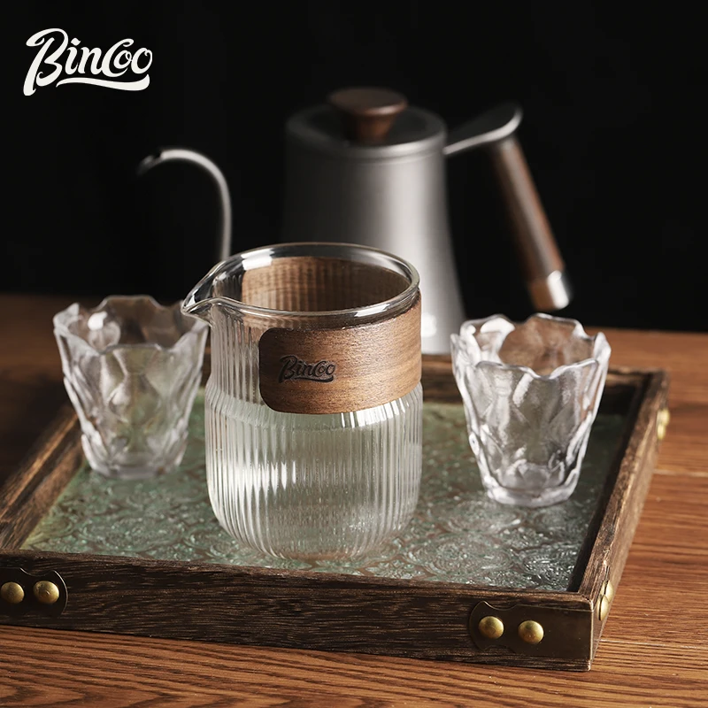 Bincoo Coffee Filter Holder Pour Over Coffees Dripper Mesh Coffee Tea Filter Basket Tools Glass Cafe Drip Funnel Kettle