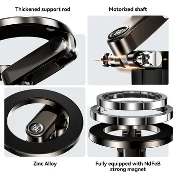 YZ 特斯拉 Model 3 Y Highland Juniper 2025 強磁可調金屬車用手機支架矽膠底座 10 最佳銷售 2020款特斯拉Model 3配件 - №1