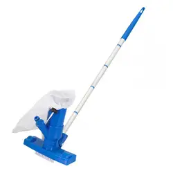Strumento per la pulizia dell'aspirapolvere della piscina Pulitore subacqueo Aspirapolvere portatile per piscina a getto per piscina fuori terra Attaccare al tubo da giardino