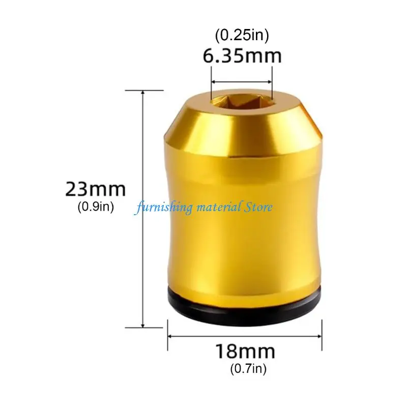 Y5GD 5Pcs Magnetischer Bithalter Elektrische Magnetische Ringe Schraubendreher Bit Magnetisierer