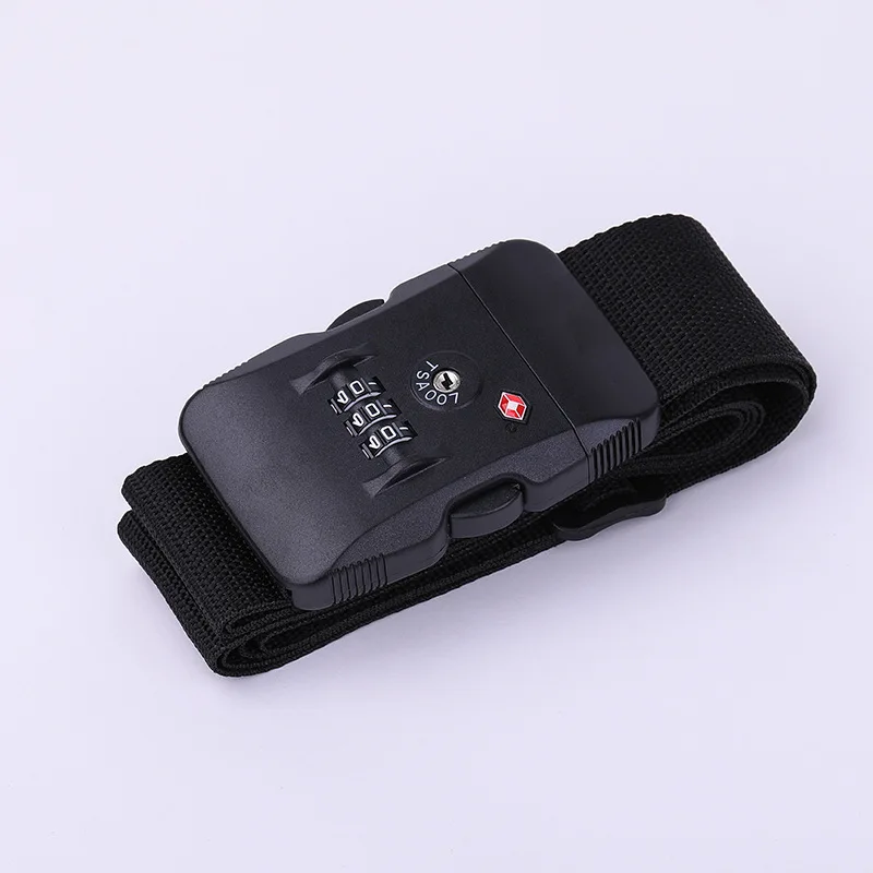 Tsa Wachtwoord Douane Slot Bagage Cross Riem Verstelbare Reizen Koffer Band Bagage Koffer Touw 2M Bandjes Reizen Accessoires