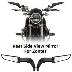 Motorcycle Side View Mirror for Zontes ZT350 ZT703 360G ZT200 ZT125 ZT155 ZT310R ZT310X ZT310 Wind Wing Winglets Rearview Mirror