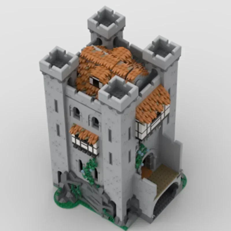Fortress Model Moc Building Bricks Lion Knight Castle Expansion Technology Modular Blocks Gifts Christmas Toys DIY Sets Assembly