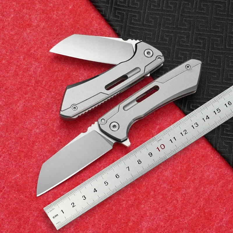 Newest Utility Knife Folding Knife Aluminum Plastic Handle Pocket Cable Cutter Heavy Duty Cut Carpet Knife Blade EDC Tools