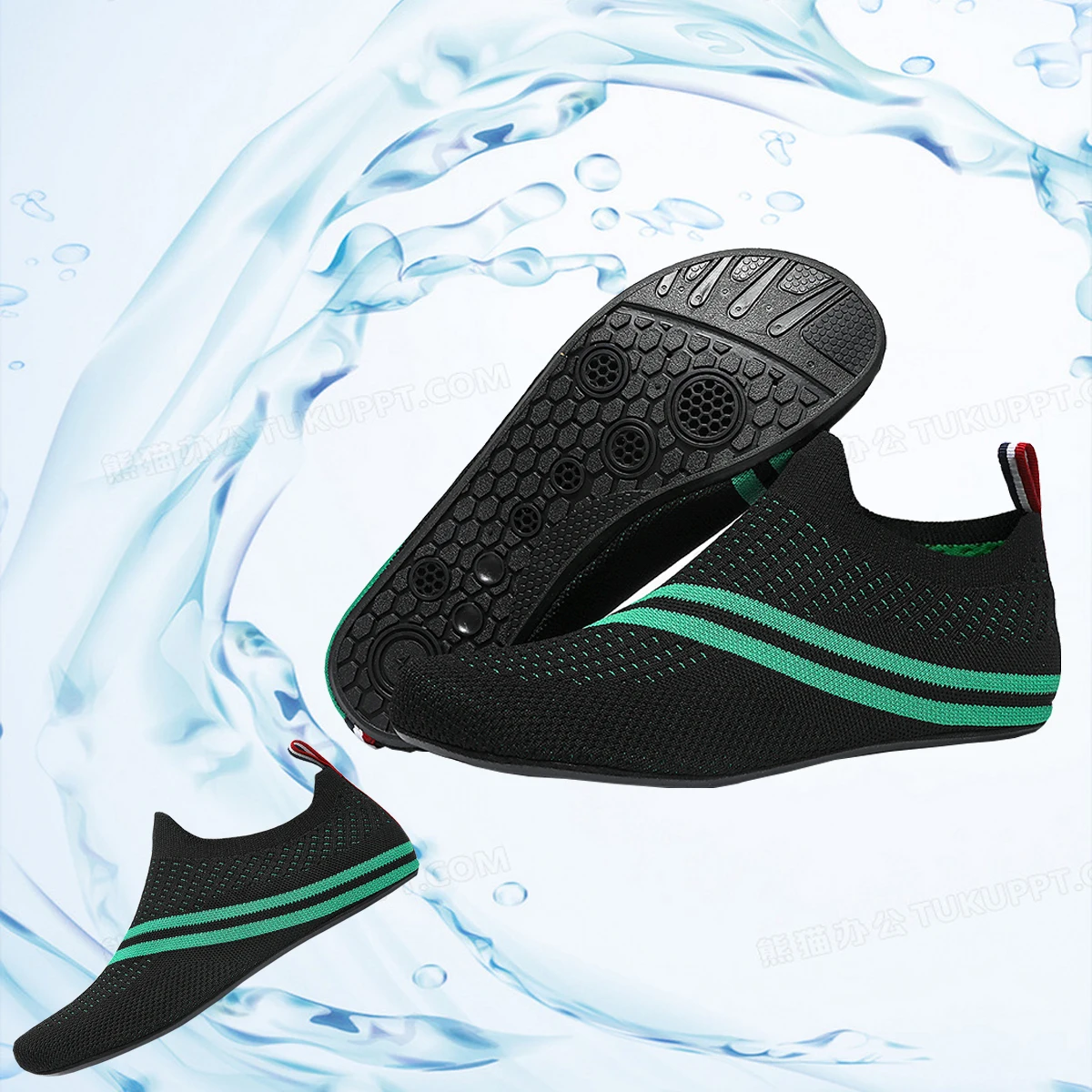 Men Water Swimming Shoes Women Sneakers Barefoot Beach Sandals Upstream Aqua Shoes Quick-Dry River Sea Diving Gym