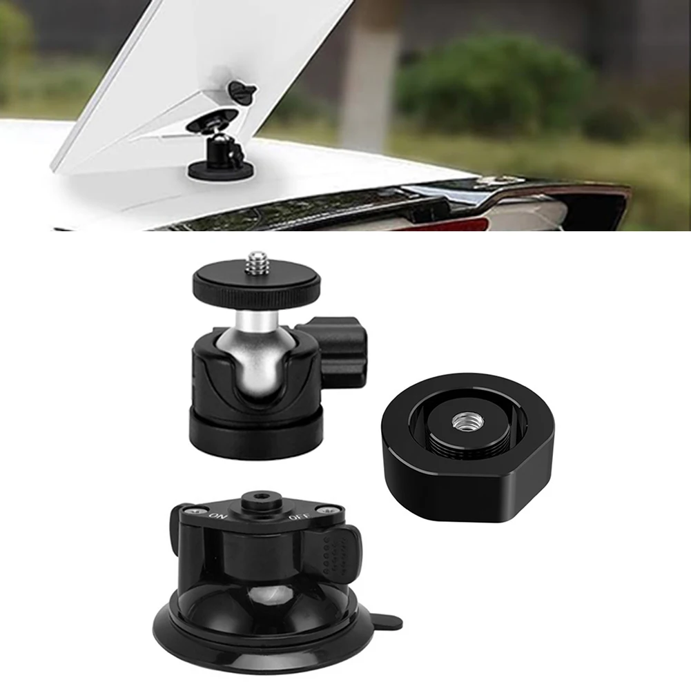 Car Mounting Bracket Adjustable Angle Suction Cup Mount Roof Smooth Mount For Starlink For Mini Aluminum Alloy Accessories