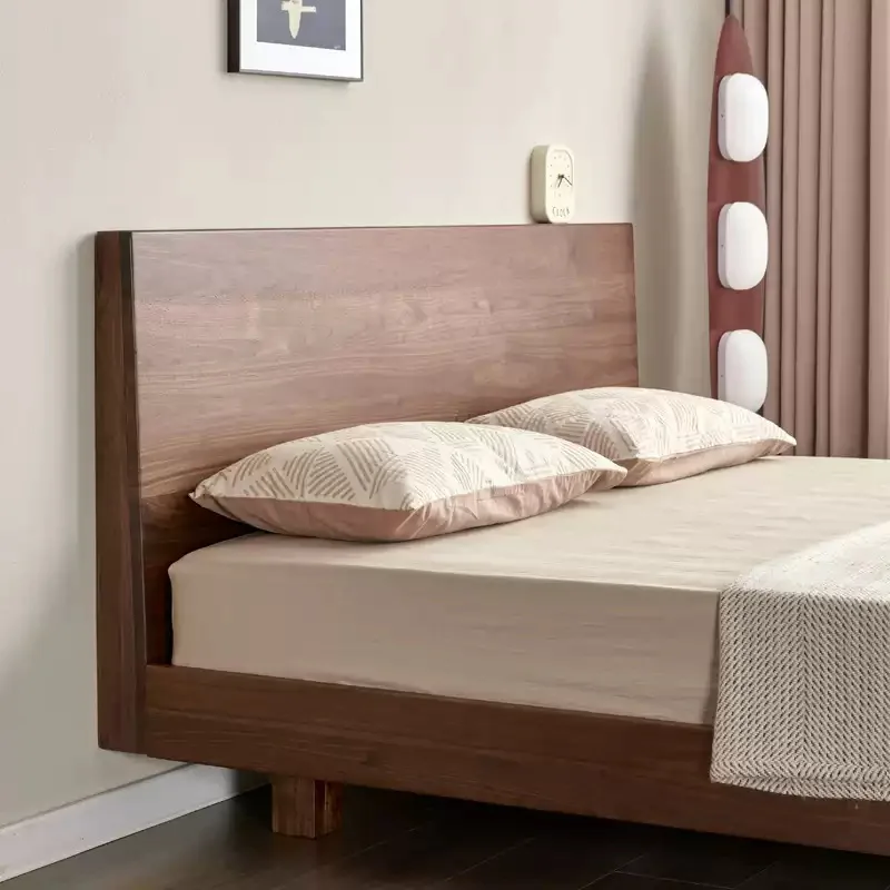 Japanese Style Barrier Double Bed Frame Surround Modern Luxury Smart Double Bed Clearance King Camas Matrimoniales Furniture