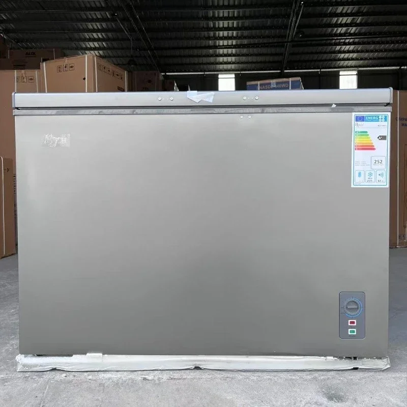 Commercial horizontal freezer, refrigerated and frozen quick-frozen meat ice cream freezer 145L 269L