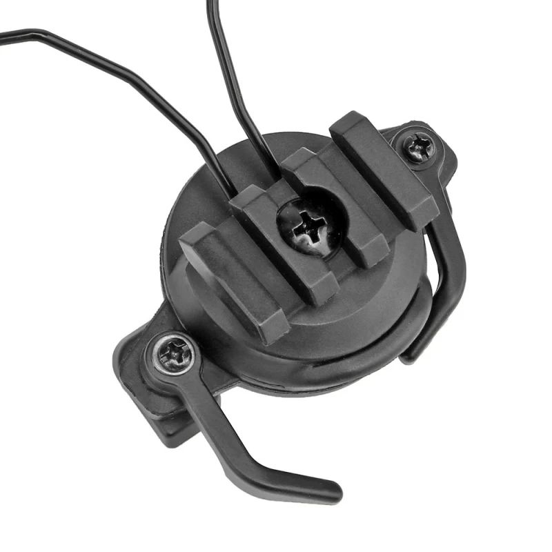 Adaptador de riel para auriculares tácticos - Soporte casco Airsoft