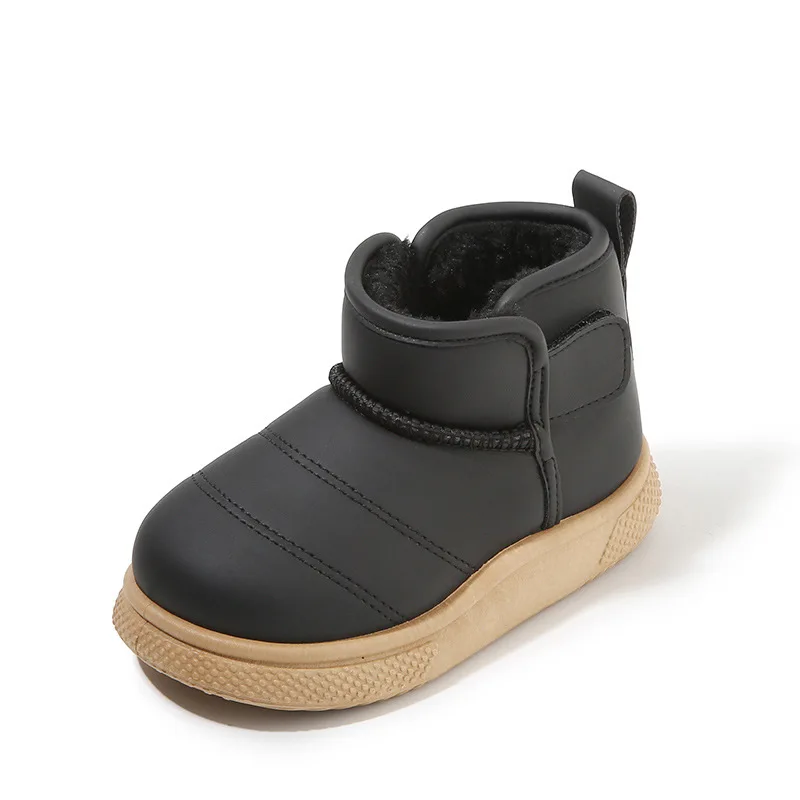 Autumn Winter Baby Boys Girls Snow Boots Children Outdoor Plush Shoes Anti-Slippery Infant Casual Shoes Waterproof Kids Boots - view 5