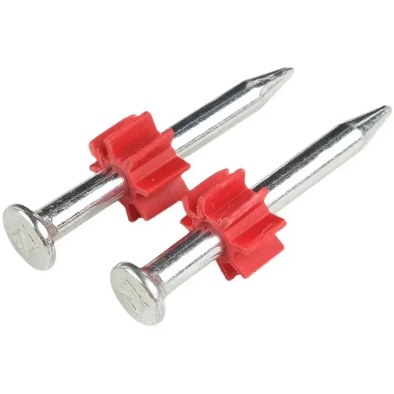 50 個直径 3.5 ミリメートルフラットヘッド硬化セメント釘高炭素鋼固定壁広告釘ガン釘の長さ 22 ミリメートル-42 ミリメートル