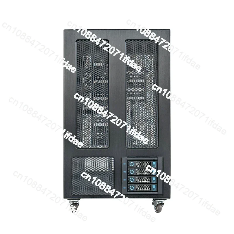 Ws04a Type 4 Card 4090 GPU Workstation Server Simulation Computing Deep Learning Tower Water Cooling Chassis