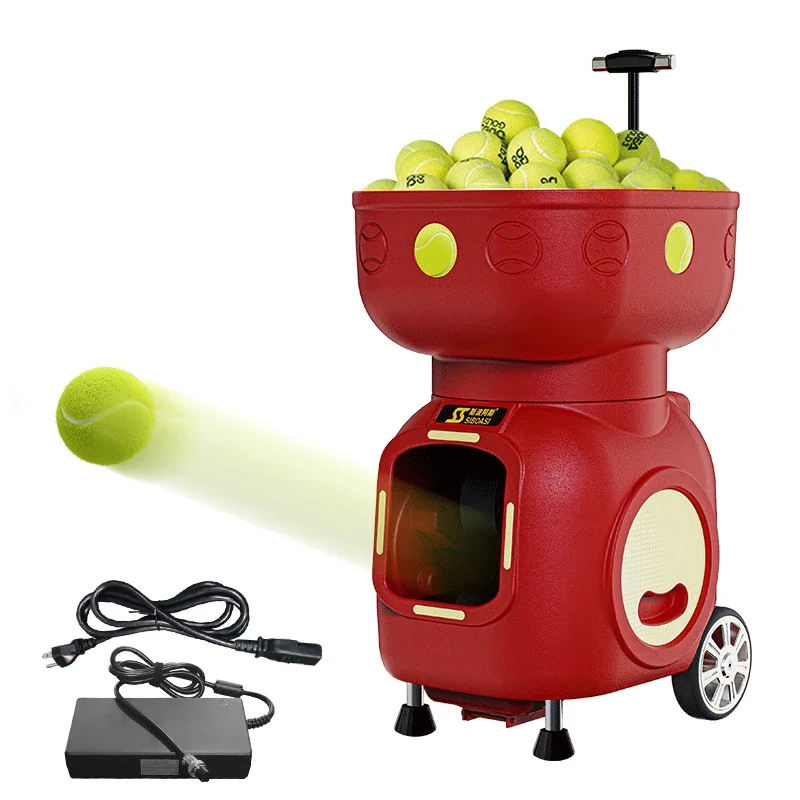 Factory Siboasi Mini Shooting Tennis Machine With 120 Ball Capacity Automatic Tennis Machine Launcher For Sale T3