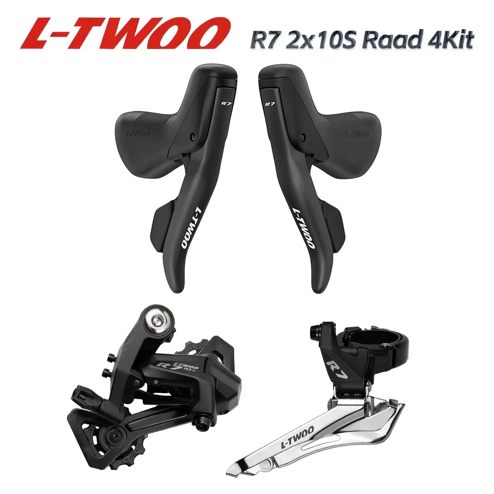

L-TWOO R7 10S road bike Groupest,clamp ring,L/R Shift Lever+F/R Derailleur,2*10speed