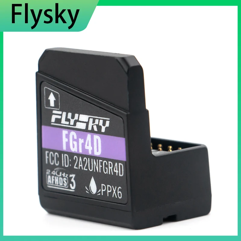 

Flysky FGr4D Receiver Built-in Dual-Antenna PWM/PPM/i-BUS2/S.BUS/i-BUS Output Receiver for All AFHDS 3 Transmitter