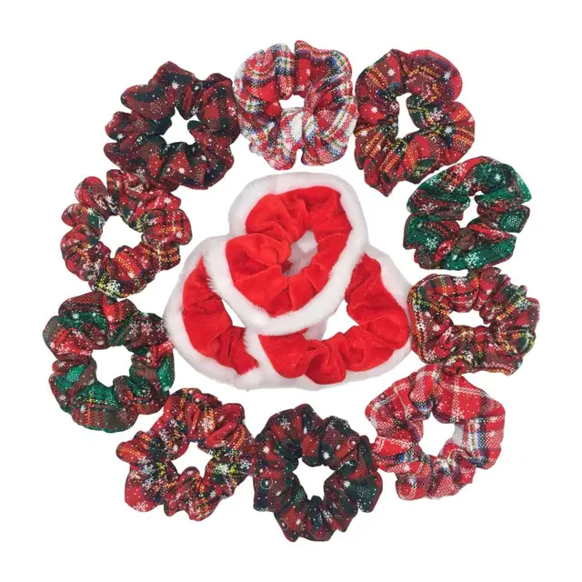 6/3 sztuk/partia Horror dynia dekoracja tkaniny elastyczne gumki do włosów Scrunchies akcesoria nakrycia głowy na Halloween boże narodzenie