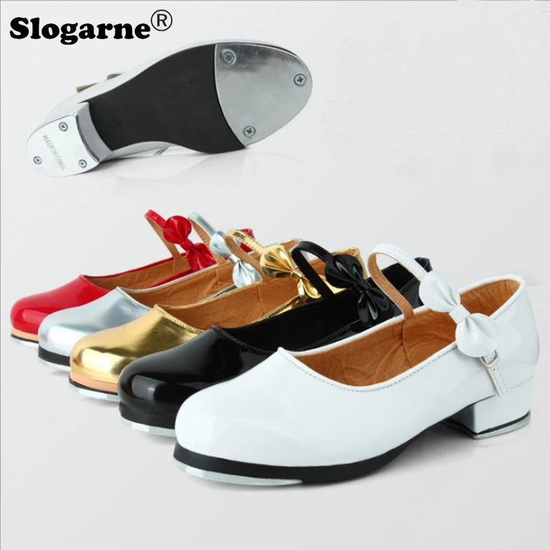 

2024 New Kids' Tap Dance Shoes Children Women Tap Shoes Girls Dance Sports Sneakers Soft Ballroom Tango Latin Modern Jazz Shoes