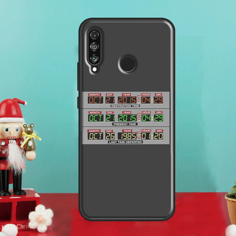 Ritorno al futuro Piastra OUTATIME Custodia per Huawei Nova 9 10 SE 8i 11i 12i 12s Y60 Y70 Y90 Y72 Y73 Y61 Y91 P60 Pro P30 P40 Lite