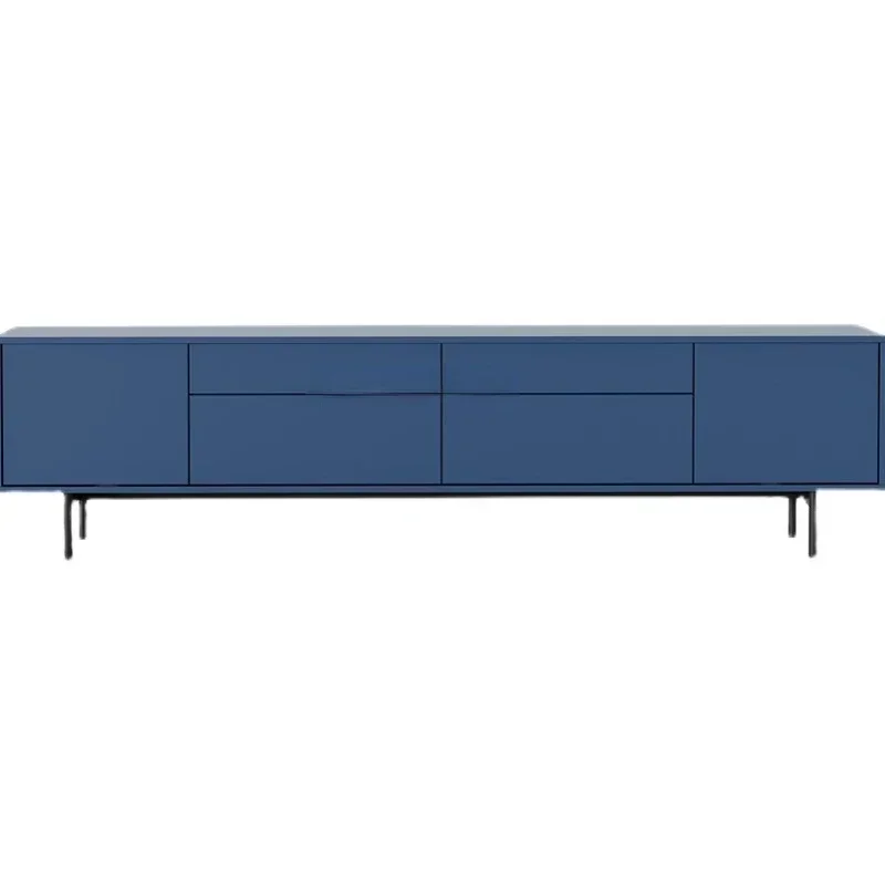 

Light Luxury Nordic Coffee Table TV Cabinet Unit Suit Modern Simple Ultra-Thin TV Stand