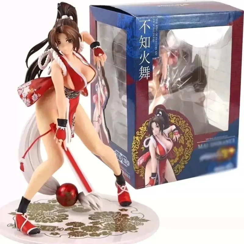 

26 см King Of Fighters Mai Shiranui, экшн-фигурка Fatal Fury, игровой персонаж, модель красоты, игрушки, мультяшные украшения для комнаты, подарочная игрушка