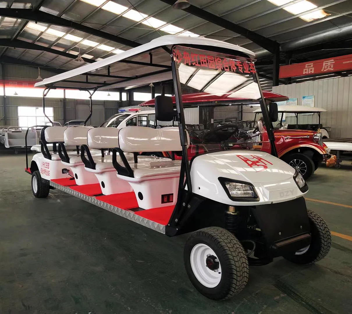 China nuevo 72V 5KW 4 plazas carrito de golf eléctrico calle legal 4x4 caza Buggy coche con certificación CE